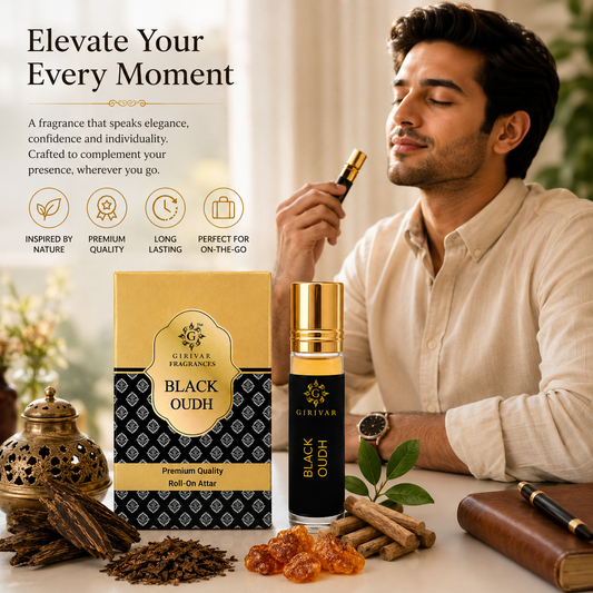 Black Oudh Attar