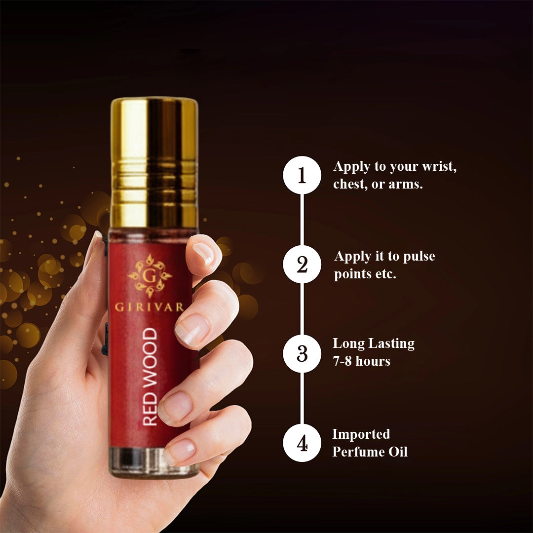 Red Wood Attar Perfume