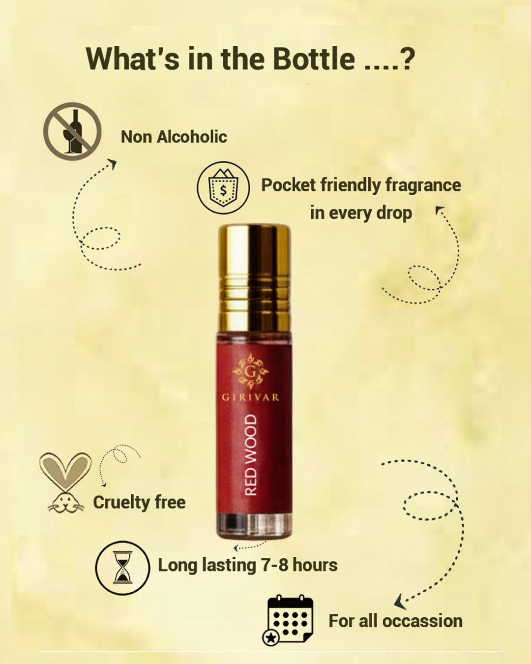 Red Wood Attar Perfume