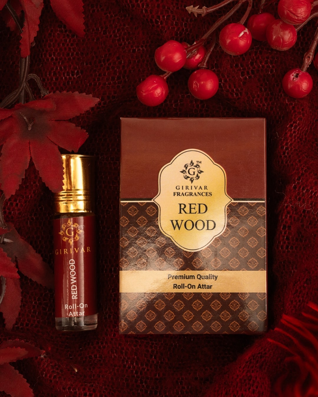 Red Wood Attar Perfume