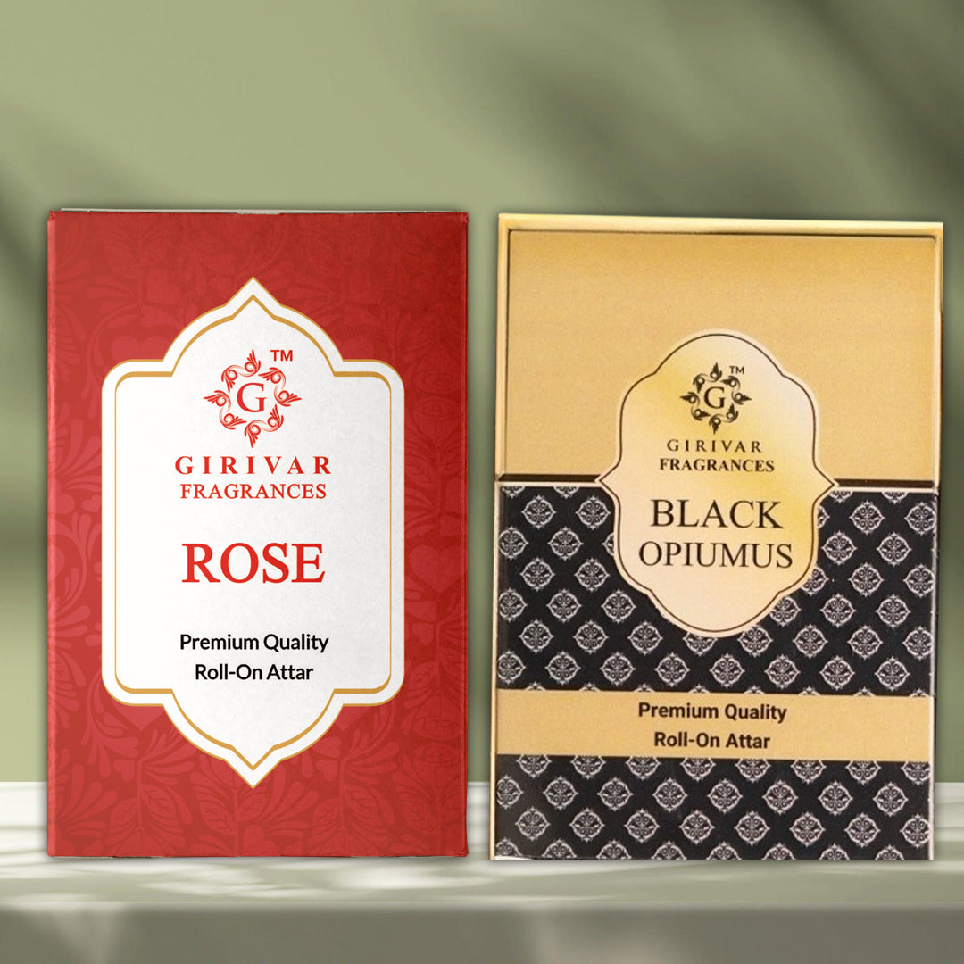 Rose and Black Opiumus Attar Combo