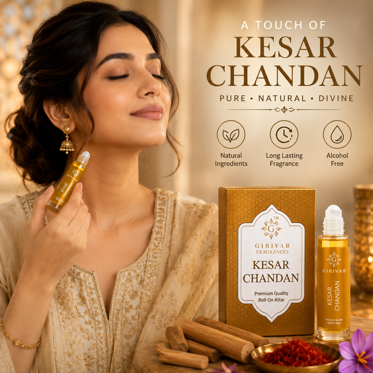 Kesar Chandan Attar