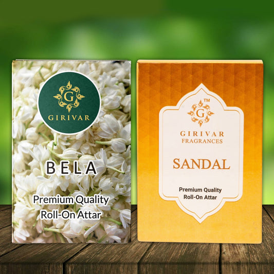 Bela and Sandelwood Attar Combo