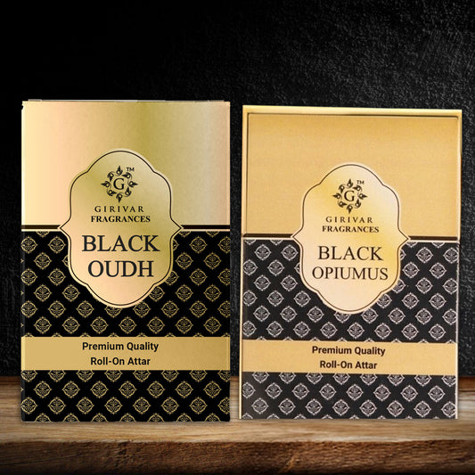 Black Opiumus and Black Oudh Attar Combo