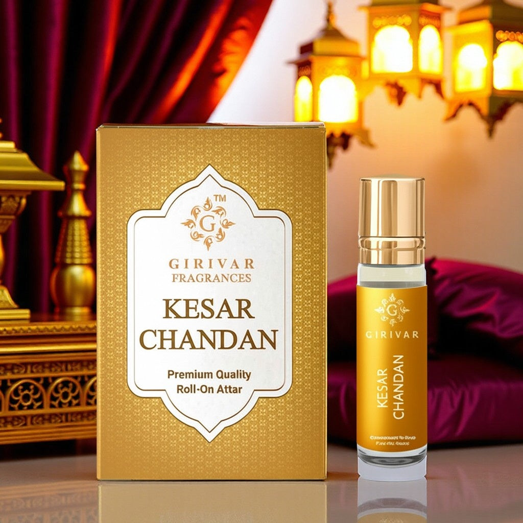 Kesar Attar and Kesar Chandan Attar Combo