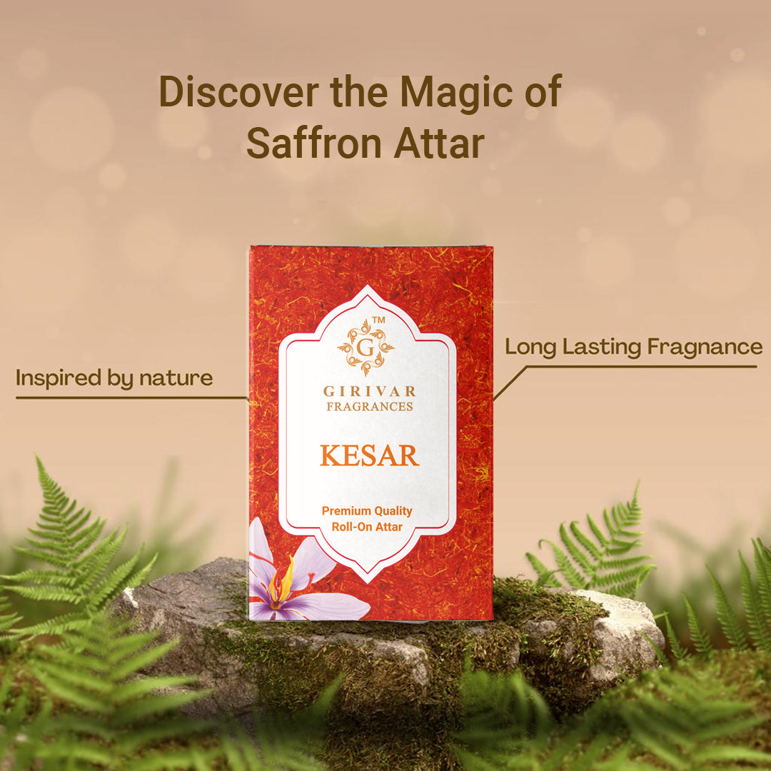 Kesar Attar and Kesar Chandan Attar Combo