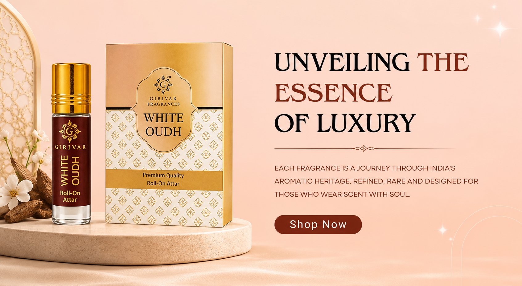 White Oudh Attar