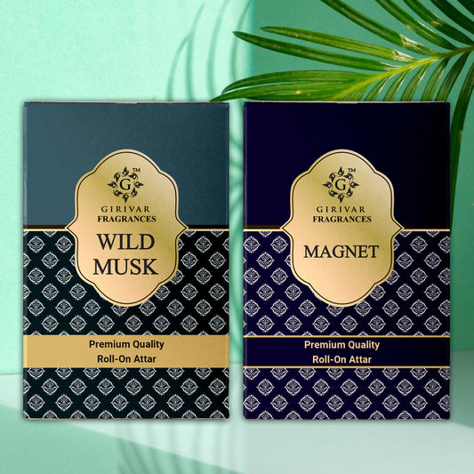 Wild Musk and Magnet Attar Combo