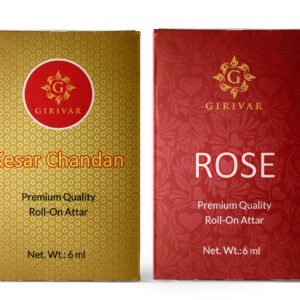Kesar Chandan and Rose Attar Combo